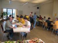 Blick in den Turniersaal, 22 Teilnehmer